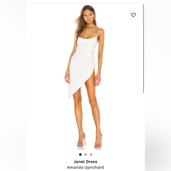 Amanda Uprichard White Cocktail Dress - Picture 1 of 3